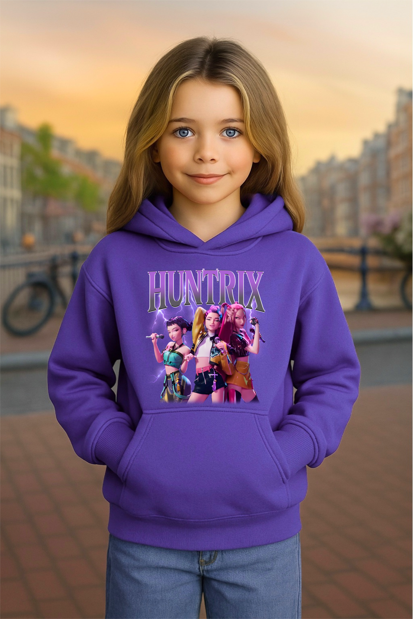Youth Hoodie K-Pop Demon Hunters Hooded Sweatshirt #19