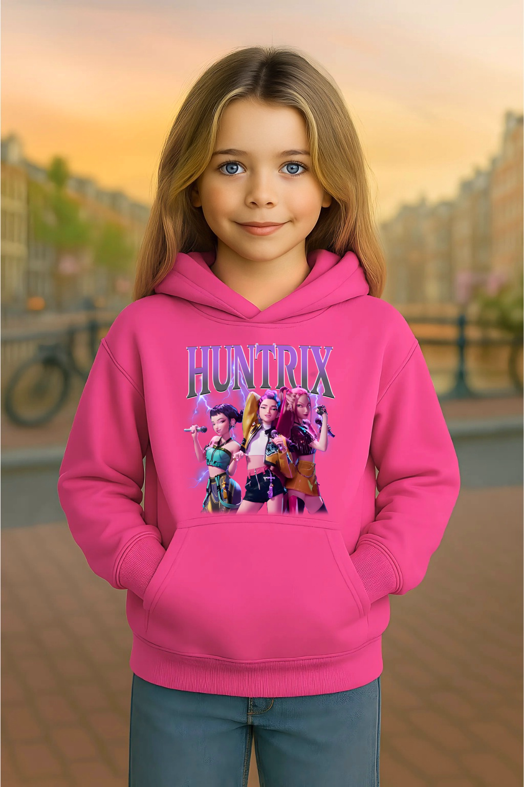 Youth Hoodie K-Pop Demon Hunters Hooded Sweatshirt #19