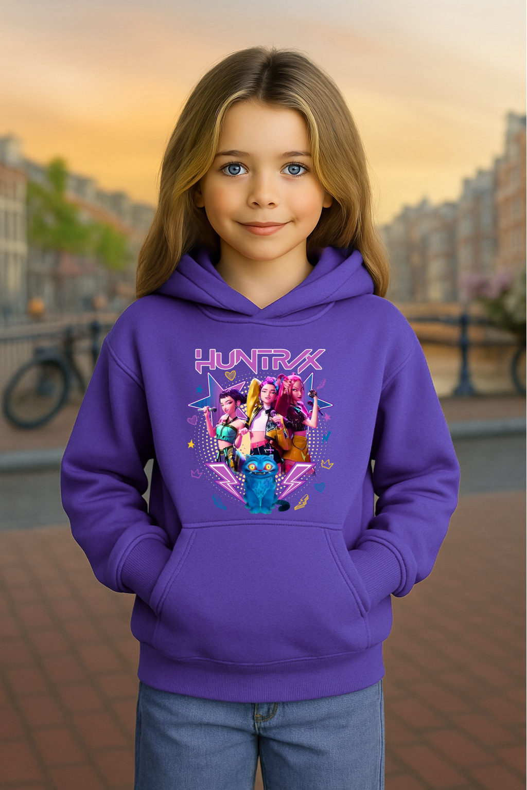 Youth Hoodie K-Pop Demon Hunters Hooded Sweatshirt #1