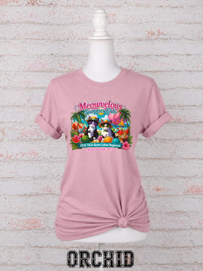 Meowvelous Summer Cats T-Shirt #1