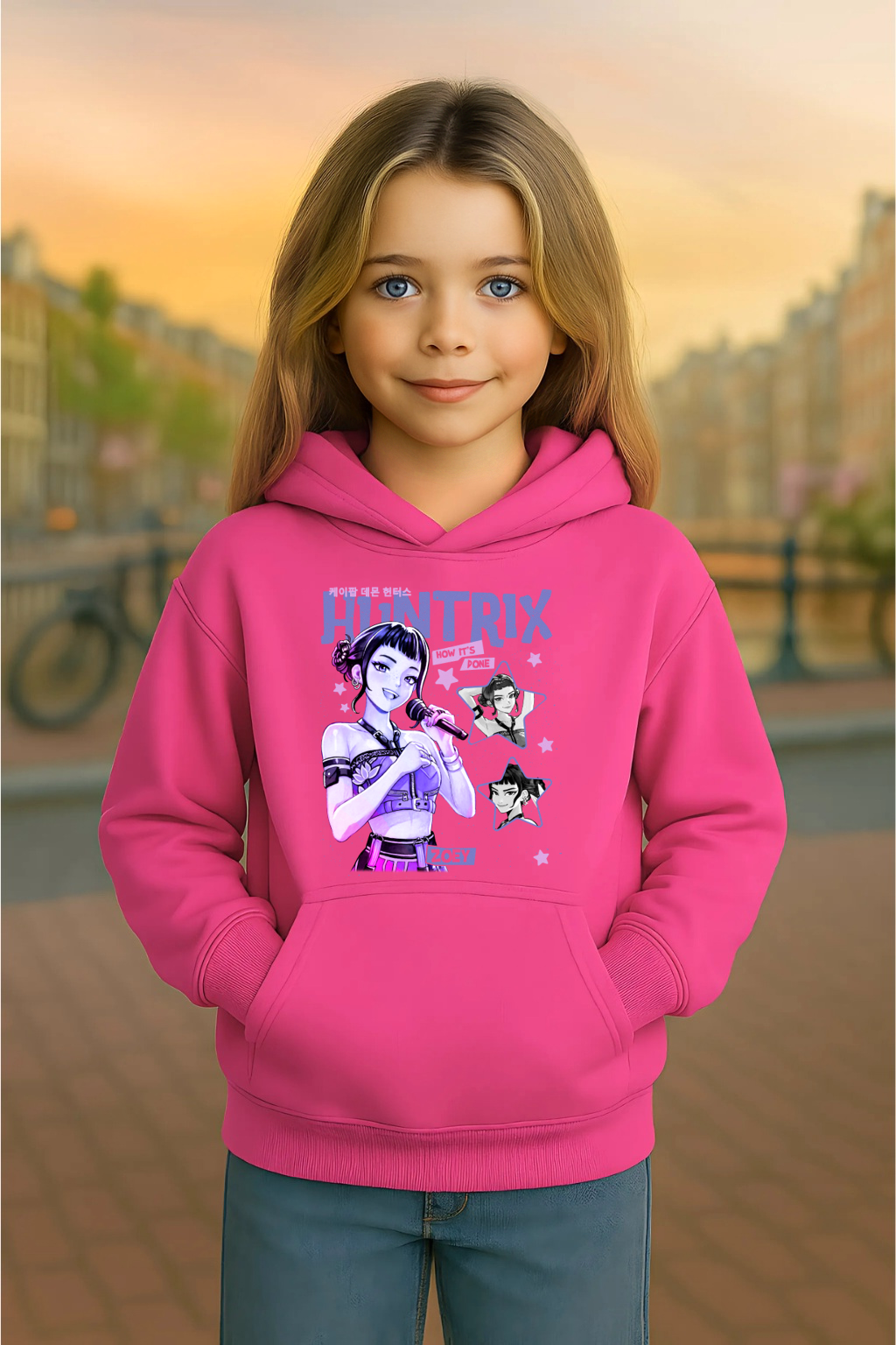 Youth Hoodie K-Pop Demon Hunters Hooded Sweatshirt #25