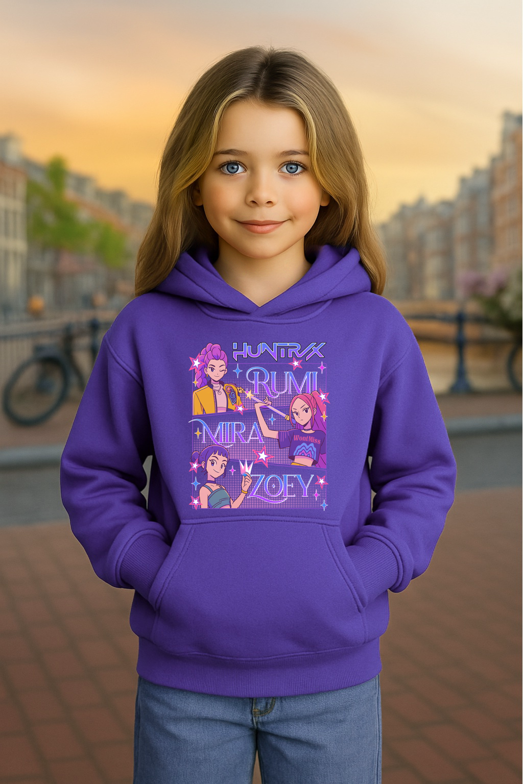 Youth Hoodie K-Pop Demon Hunters Hooded Sweatshirt #27