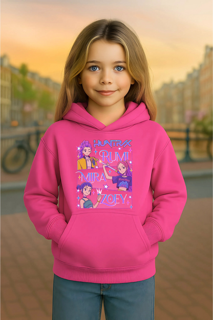 Youth Hoodie K-Pop Demon Hunters Hooded Sweatshirt #27