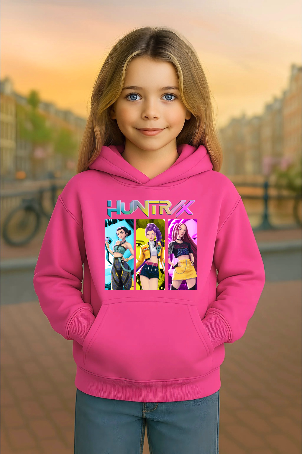 Youth Hoodie K-Pop Demon Hunters Hooded Sweatshirt #28