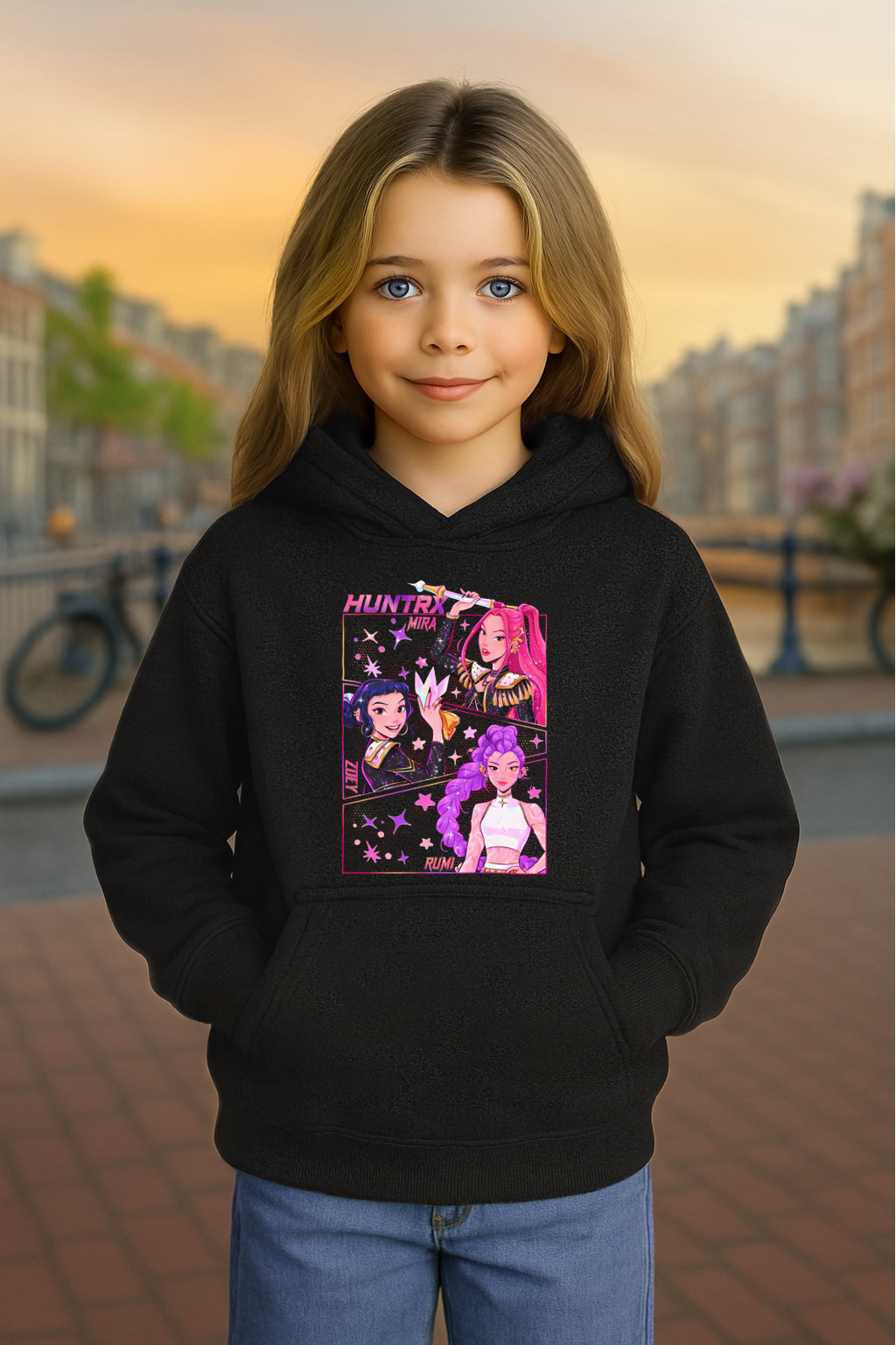 Youth Hoodie K-Pop Demon Hunters Hooded Sweatshirt #30