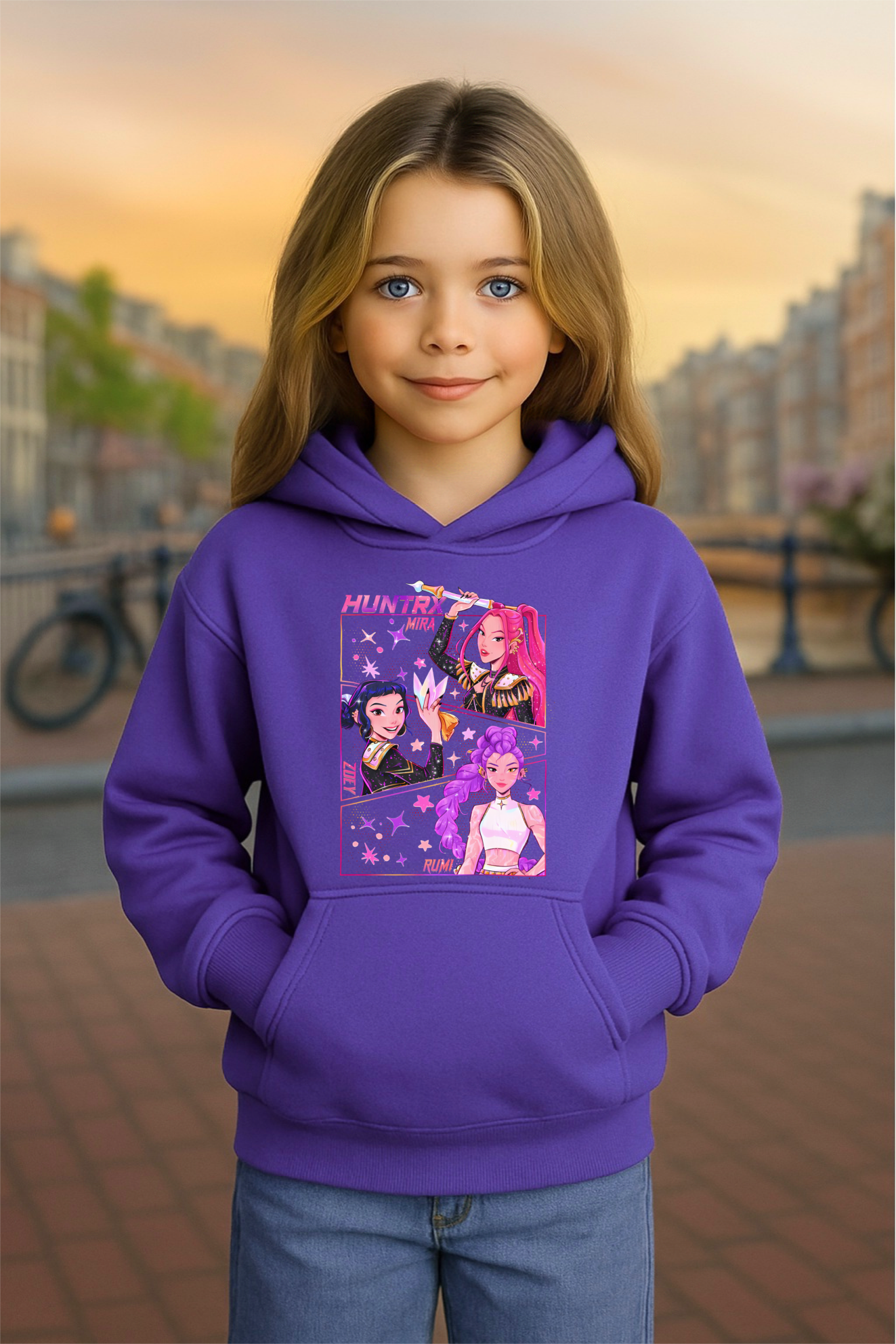 Youth Hoodie K-Pop Demon Hunters Hooded Sweatshirt #30