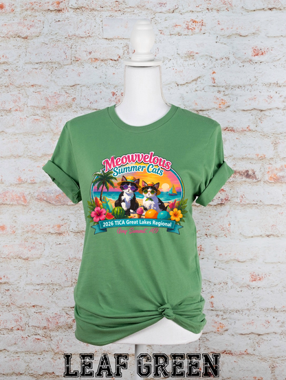 Meowvelous Summer Cats T-Shirt #3