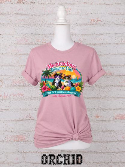 Meowvelous Summer Cats T-Shirt #3