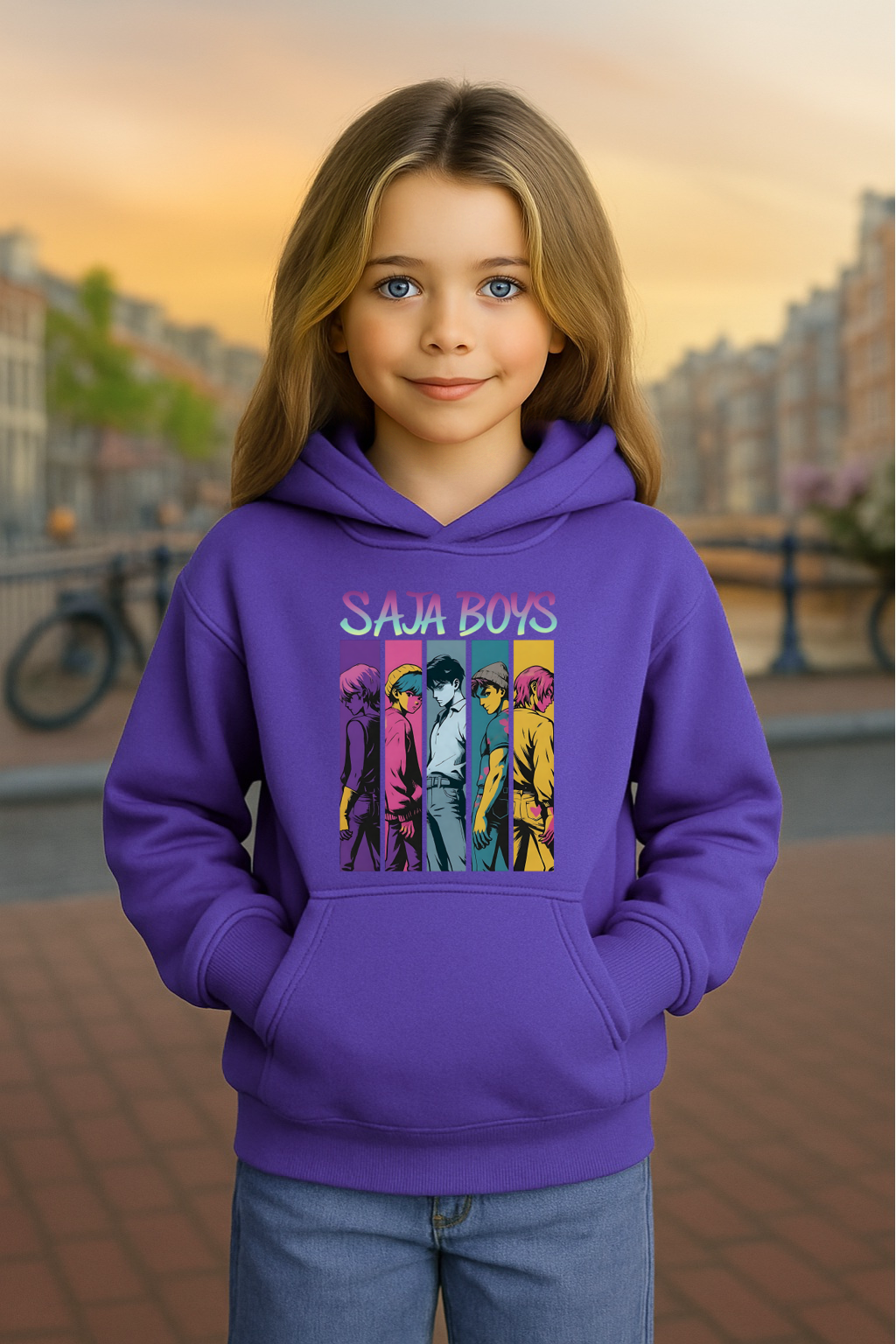 Youth Hoodie K-Pop Demon Hunters Hooded Sweatshirt #7