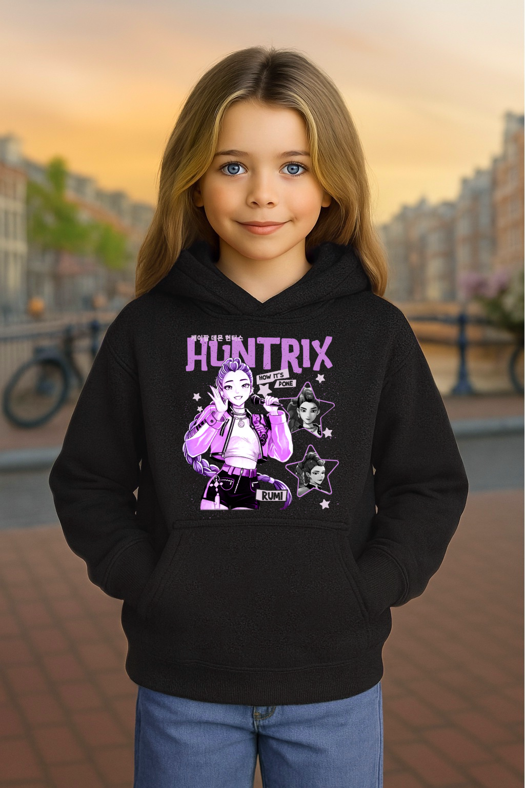 Youth Hoodie K-Pop Demon Hunters Hooded Sweatshirt #26