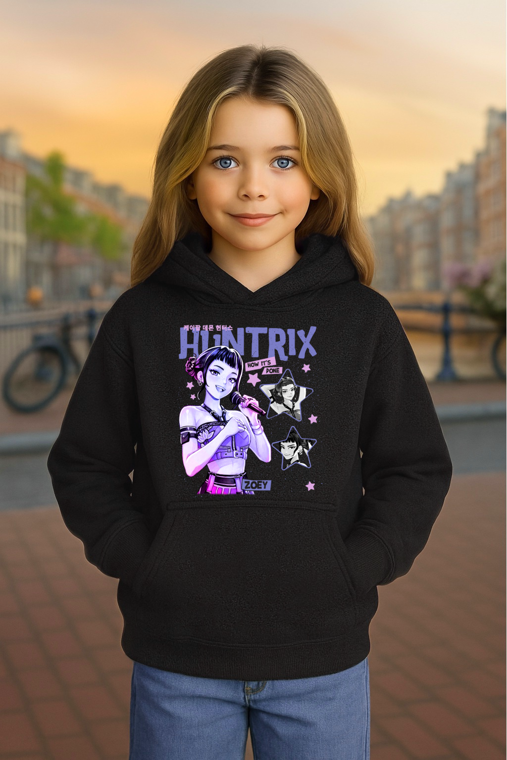 Youth Hoodie K-Pop Demon Hunters Hooded Sweatshirt #25