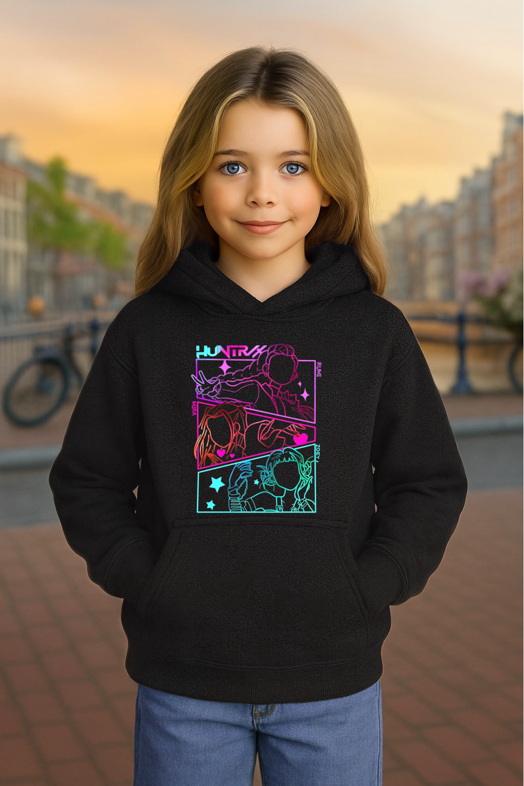Youth Hoodie K-Pop Demon Hunters Hooded Sweatshirt #22