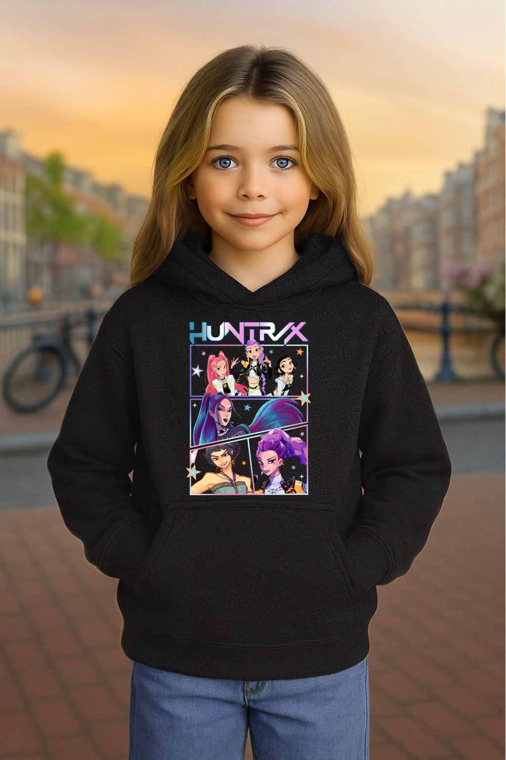 Youth Hoodie K-Pop Demon Hunters Hooded Sweatshirt #15