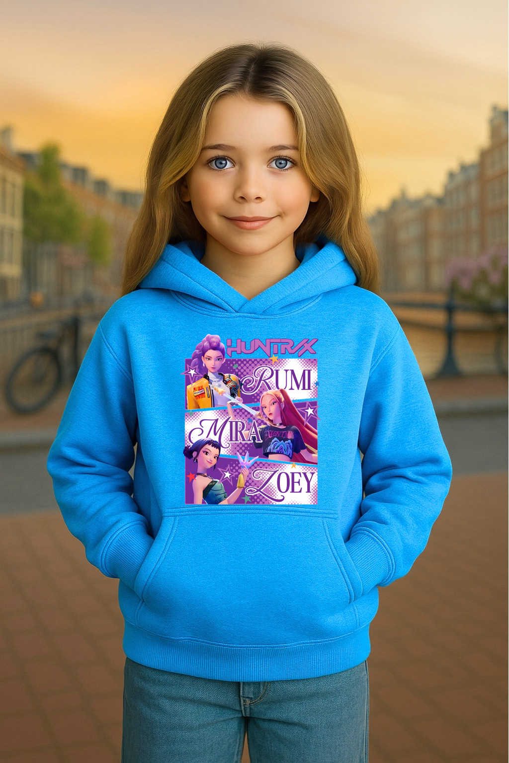 Youth Hoodie K-Pop Demon Hunters Hooded Sweatshirt #16