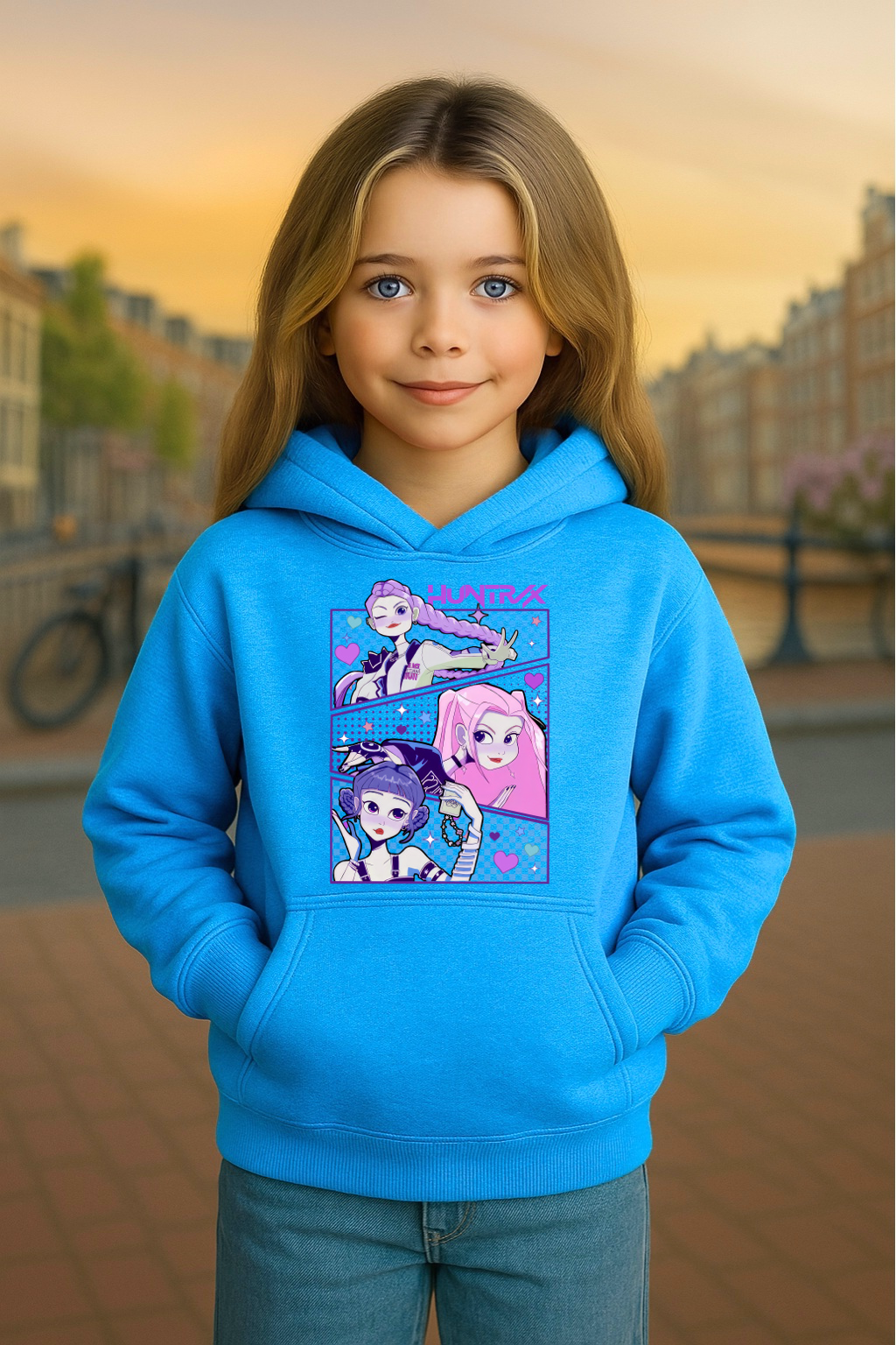 Youth Hoodie K-Pop Demon Hunters Hooded Sweatshirt #18
