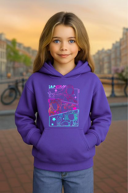 Youth Hoodie K-Pop Demon Hunters Hooded Sweatshirt #22