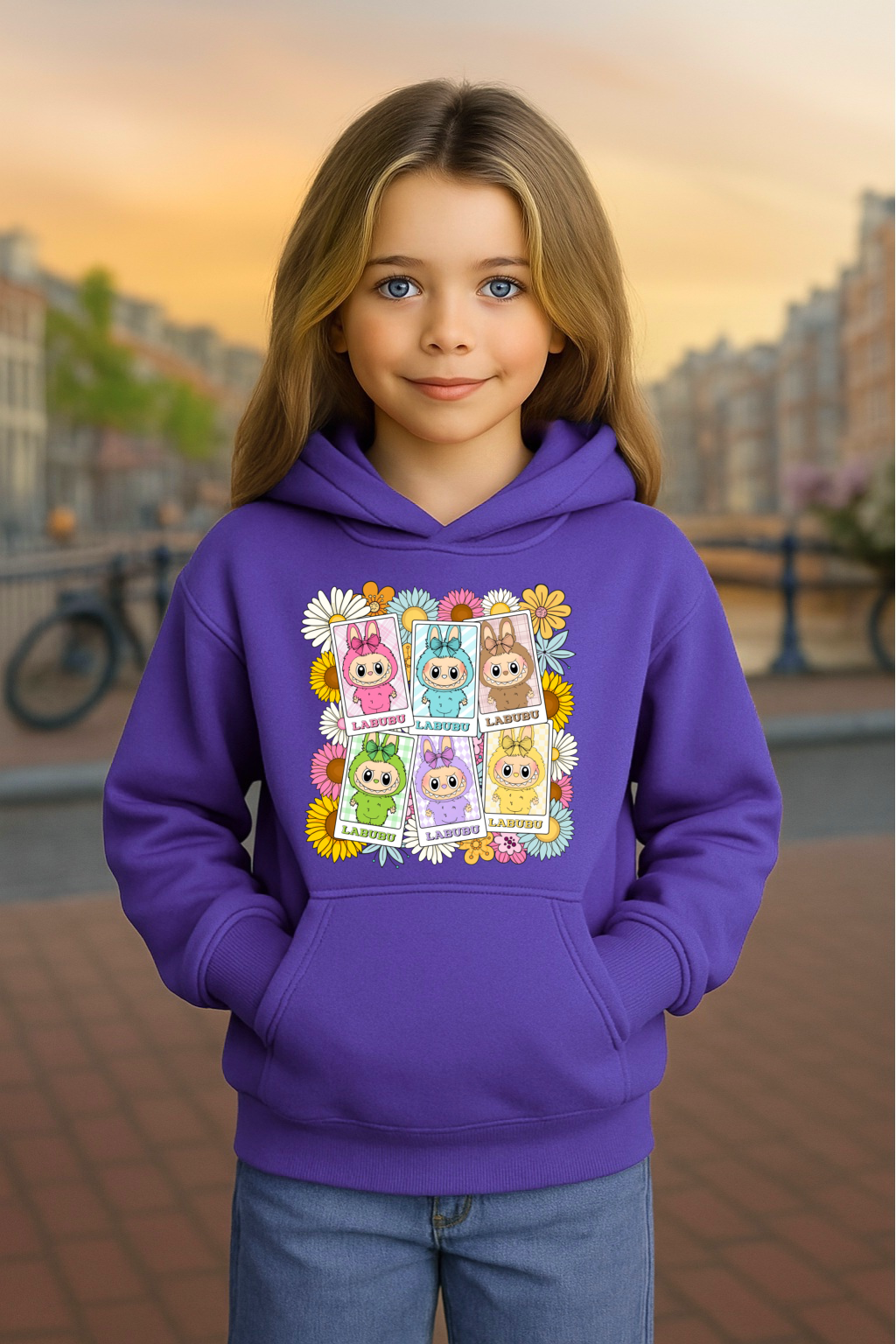 Youth Hoodie Labubu Monster Doll Hooded Sweatshirt #2