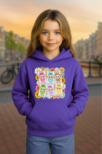 Youth Hoodie Labubu Monster Doll Hooded Sweatshirt #2