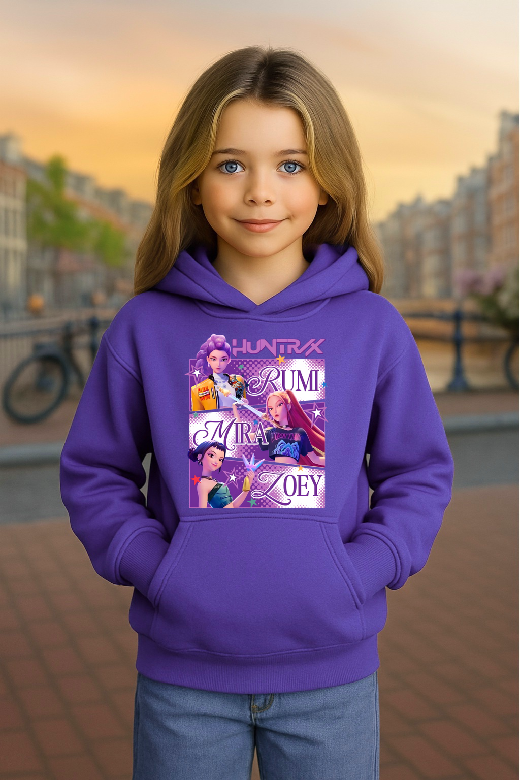 Youth Hoodie K-Pop Demon Hunters Hooded Sweatshirt #16