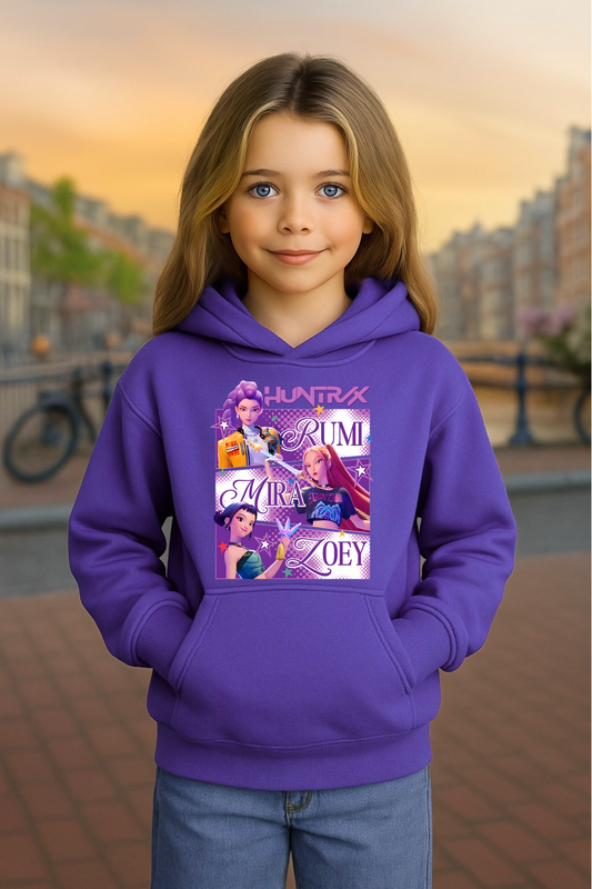 Youth Hoodie K-Pop Demon Hunters Hooded Sweatshirt #16