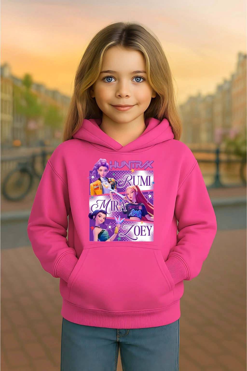 Youth Hoodie K-Pop Demon Hunters Hooded Sweatshirt #16