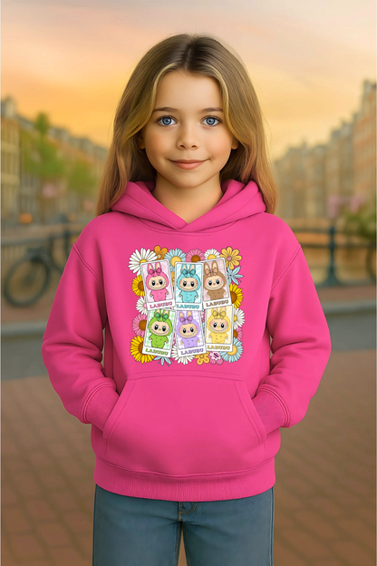Youth Hoodie Labubu Monster Doll Hooded Sweatshirt #2