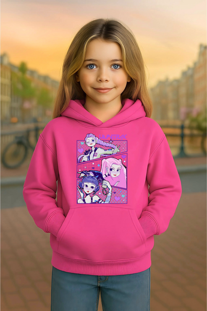 Youth Hoodie K-Pop Demon Hunters Hooded Sweatshirt #18