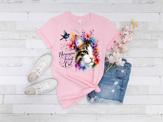 Norwegian Forest Cat T-Shirt