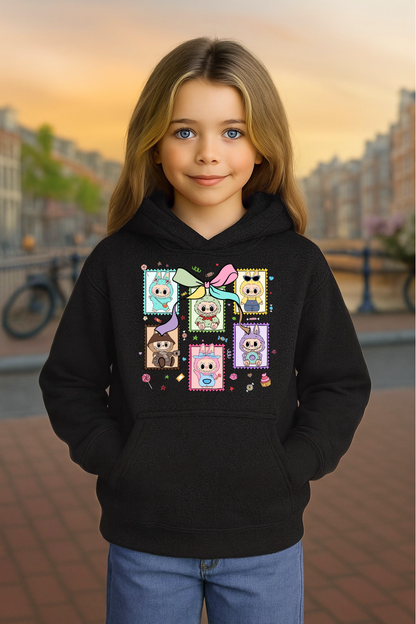 Youth Hoodie Labubu Monster Doll Hooded Sweatshirt #3