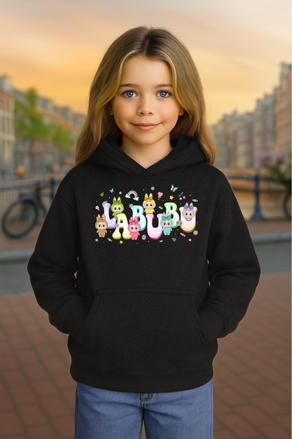 Youth Hoodie Labubu Monster Doll Hooded Sweatshirt #4