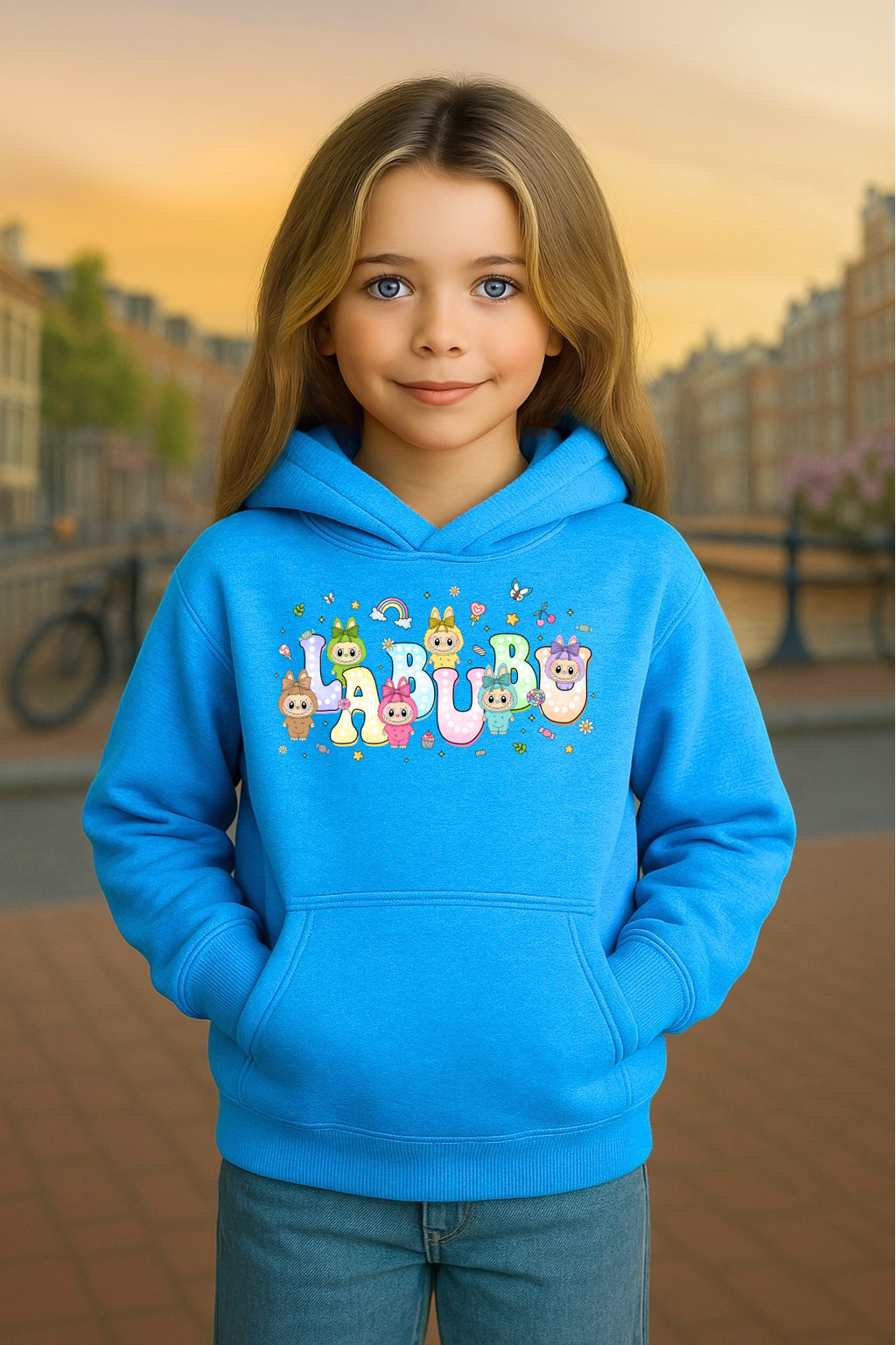 Youth Hoodie Labubu Monster Doll Hooded Sweatshirt #4