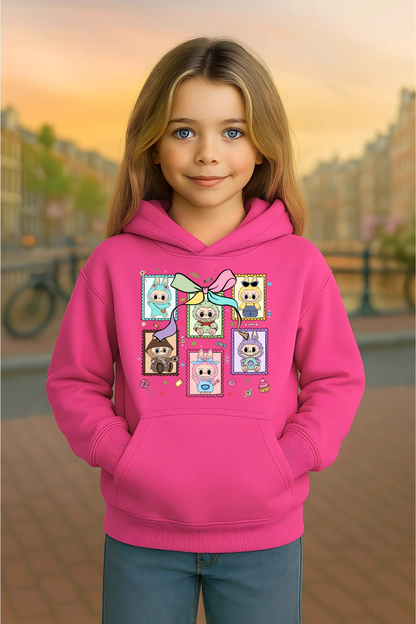 Youth Hoodie Labubu Monster Doll Hooded Sweatshirt #3