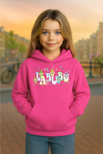 Youth Hoodie Labubu Monster Doll Hooded Sweatshirt #4
