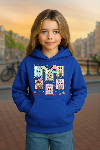 Youth Hoodie Labubu Monster Doll Hooded Sweatshirt #3