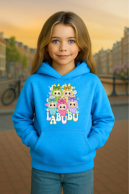 Youth Hoodie Labubu Monster Doll Hooded Sweatshirt #1
