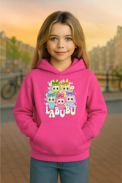 Youth Hoodie Labubu Monster Doll Hooded Sweatshirt #1