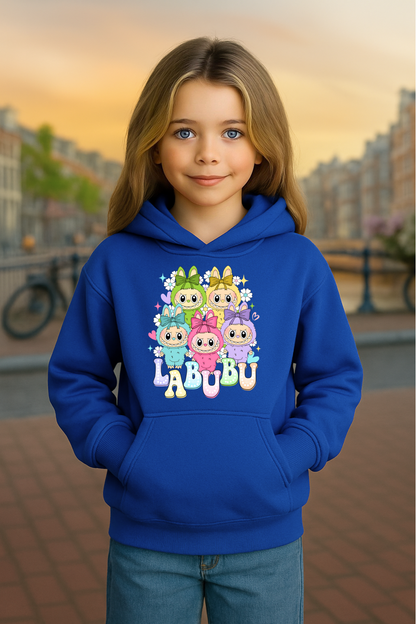 Youth Hoodie Labubu Monster Doll Hooded Sweatshirt #1