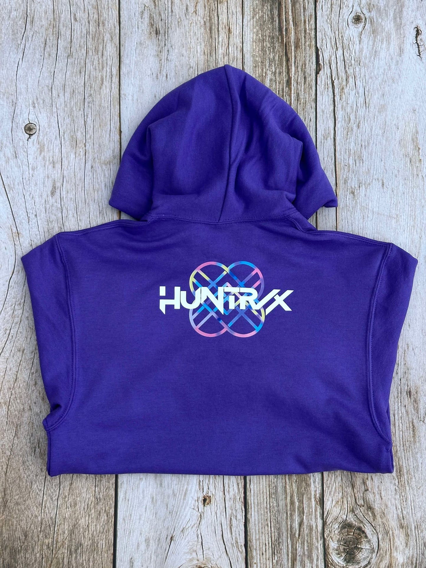 Youth K-Pop Demon Hunters Hooded Sweatshirt - Purple